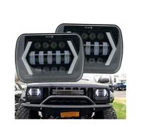 LKRGBXA Faros Delanteros Faros Delanteros LED Impermeables 7 X 6 Y 5 X 7 Con Luces Altas Y Bajas DRL Para Dodge Para Ramcharger Para Ram Para Pickup W250 Para Furgoneta Faro Principale Fari(2 piezas)