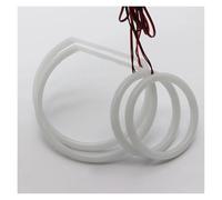 LKRGBXA Faros Delanteros Kit De Faros Halógenos LED Angel Eyes Con Anillo Halo Blanco Algodón Para Serie 1 E81 E82 E87 E88 Faro Principale Fari