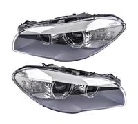 LKRGBXA Faros Delanteros Para 5er F18 F10 550i 535i 528i Para M5 2011 2012 2013 Faros Delanteros Xenón Del Lado Izquierdo + Derecho Faro Principale Fari