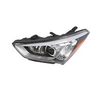 LKRGBXA Faros Delanteros Para Hyundai Para Fe Para IX45 2013 2014 2015 2016 Faros Halógenos Para Coche Luz Conducción Luz Circulación Diurna Accesorios Señal Giro Faro Principale Fari(Only Left)