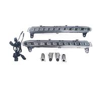 LKRGBXA Faros Delanteros Para Q7 2007 2008 2009 22 LED Luz Circulación Diurna Estática IP67 Luz Antiniebla DRL Impermeable Con Lámpara Señal Giro Amarilla Faro Principale Fari(Only 1 Right)