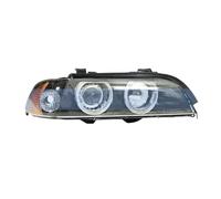 LKRGBXA Faros Delanteros Para Serie 5 E39 530I 520I 528I 523I 1997 1998 1999 2000 2001 2002 2003 Faro Delantero Parachoques Faro Principale Fari(Yellow right side)