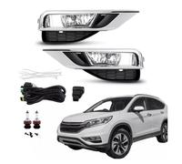 LKRGBXA Luces Antiniebla Para CRV Para CR-V 2015 2016 1 Par Faros Antiniebla Kit Cableado Interruptor Bombilla Faros Antiniebla