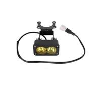 LKRGBXA Motocicleta Faro Para SurRon Para Segway Para Talaria Impermeable Para Interruptor Faro Juego Cápsulas Led Inundación Punto Amarillo