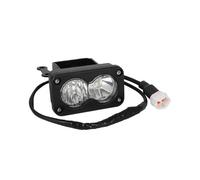 LKRGBXA Motocicleta Faro Para SurRon Para Segway Para Talaria Plug N Play Impermeable Para Interruptor Faro 20W Juego Cápsulas Led Inundación Punto Blanco(Negro)