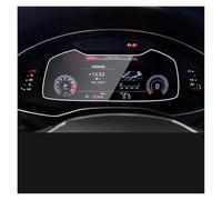 LKRGBXA Navigation Protector pantalla Película Protectora Vidrio Templado Pantalla Central Interior Coche Reparación Antiarañazos Para A6 A7 C8 2019 2020 2021 Película para GPS Navi(1 juego)