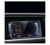LKRGBXA Navigation Protector pantalla Protector Pantalla Vidrio Templado Para A4 B8 A5 8T 2008-2016, Película Protectora De Pantalla LCD, Pegatina Protectora Antiarañazos Película para GPS Navi