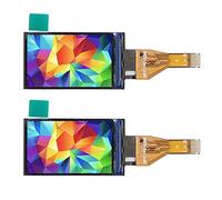 LKRPOUTYR 2 módulos de Pantalla IPS de 1,14 Pulgadas, Pantalla TFT LCD con resolución de 135 x 240, Interfaz SPI y Controlador ST7789V, Pantalla compacta de bajo Consumo para proyectos