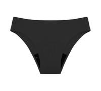 LKRSEEF Bikini Menstrual Mujer Baño Bañador Menstrual Bragas Menstruales Braguita Talla Grande Braga Alta Playa Negro L