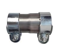 LKRXW Conector Reductor para Tubo de Escape 55mm a 65mm Reductor Abrazadera de Banda de Escape Adaptador de Abrazaderas Reductora Acero Inoxidable Tubo Conector Reducción