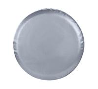 LKRXW Funda para Rueda de Repuesto Cubierta Neumático Piel PVC Cubierta de Llanta de Refacción Impermeable a Prueba de Polvo Fundas Protectora Diámetros (70cm-75cm/28"-29") Plateado