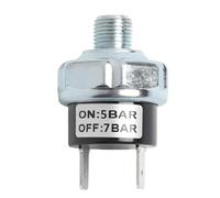 LKRXW Interruptor de Presión para Compresor de Aire 5-7 Bar Presostato para Bomba Aire 1/8"-28 BSPT Interruptores Control Válvula Compresores Automático Protección CC 12V 24V CA 220V