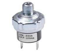 LKRXW Interruptor de Presión para Compresor de Aire 8-10 Bar Presostato para Bomba Aire 1/8" NPT Interruptores Control Válvula Compresores Automático Protección CC 12V 24V CA 220V