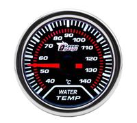 LKRXW Medidor de Temperatura del Agua para Coche 52mm Indicador de Termómetro Auto 12V Blanco Luz Puntero Manómetro Temperatura Agua Automóvil Instrumento Aguja Celsius