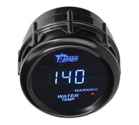 LKRXW Medidor de Temperatura del Agua para Coche 52mm Indicador de Termómetro para Auto 12V Azul Luz Digital Medidor Temperatura Agua Automóvil Manómetro Temp Celsius