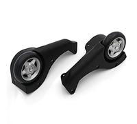 LKSGJSNB Ruedas de Repuesto para Maletas, Equipaje direccional Rueda silenciosa Maleta Reemplazo Reparación Ruedas Piezas Spinner (D084#)