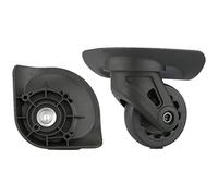 LKSGJSNB Ruedas de Repuesto para Maletas, Juego de 2 Ruedas silenciosas for Equipaje, Repuesto de Maleta, Ruedas de reparación, Piezas giratorias (W240#)