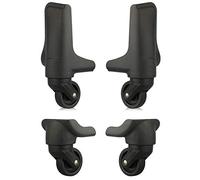 LKSGJSNB Ruedas de Repuesto para Maletas, Rueda de Equipaje de Repuesto for reparación silenciosa giratoria de 360 Grados, Piezas de Ruedas for Maleta, Spinner (W057#)(Set of 2 Pairs)