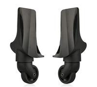 LKSGJSNB Ruedas de Repuesto para Maletas, Rueda de Repuesto for reparación de Silencio Giratorio de 360 Grados, Ruedas for Maleta, Piezas giratorias (W195#) (Juego de un par Tipo B)
