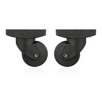 LKSGJSNB Ruedas de Repuesto para Maletas, Rueda de Repuesto for reparación de Silencio Giratorio de 360 Grados, Piezas de Ruedas for Maleta, Spinner (W086#) (Juego de 2 Pares)(A Type Set of a Pair)