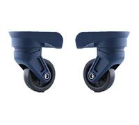 LKSGJSNB Ruedas de Repuesto para Maletas, Rueda giratoria de 360 Grados for Equipaje, Rueda silenciosa, Repuesto de Maleta, Ruedas de reparación, Piezas giratorias (W321#)(Deep Blue)