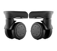 LKSGJSNB Ruedas de Repuesto para Maletas, Rueda giratoria de 360 Grados for Equipaje, Rueda silenciosa, Repuesto de Maleta, Ruedas de reparación, Piezas giratorias (W371#)