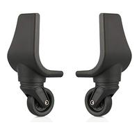 LKSGJSNB Ruedas de Repuesto para Maletas, Rueda giratoria de 360 Grados for reparación de Equipaje, Ruedas for Maleta, Piezas giratorias (W161#)(B Type Set of a Pair)