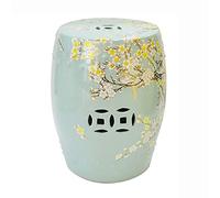 LKSGJSNB Taburete de cerámica for Tambor, Taburete de tocador, Muelle Bordado, Taburete Decorativo de jardín, Adecuado for jardín, Patio, césped, hogar Interior y Exterior