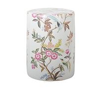 LKSGJSNB Taburete de Tambor de cerámica con Paisaje Pintado a Mano, Taburete de tocador clásico cilíndrico, Taburete de Entrada Retro Creativo. (Color : E)(B)
