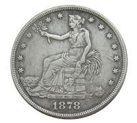 LKTingBax 1878 - Monedas de níquel conmemorativas de un dólar estadounidense, monedas antiguas, monedas de níquel para papá, amigos/marido, haciendo la vida más fácil