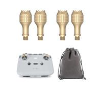 LKTOP 2 pares de palancas de mando a distancia para DJI RC-N3/N2/N1, SKYROVER X1, piezas de repuesto para DJI Neo, Flip, Mini 4K, Mini 3/3 Pro, Mini 2/2 SE, Air 2/2S/3S, Mavic 3/3 Pro Drone