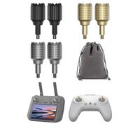 LKTOP 3 pares de palancas de mando de repuesto para mando DJI RC Pro, mando a distancia FPV 2/3, Compatibilidad: DJI Mini 3 Pro, Air 2S, Mavic 3/Pro/Classic/Cine, Avata/2, FPV