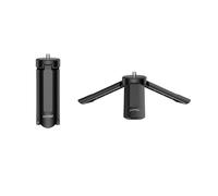 LKTOP Mini trípode de cámara para DJI Pocket 3, soporte plegable portátil con rosca de 1/4 pulgadas, compatible con DJI Osmo Action, GoPro, Insta360 X5/X4/X3 y más, trípode de escritorio para selfie