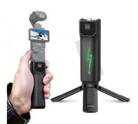 LKTOP Pocket 3 - Mango de batería + trípode para DJI Osmo Pocket 3, accesorios Xtra Muse, cargador rápido de 5000 mAh, empuñaduras portátiles Power Stick de 22,5 W, duración de la batería de 6 horas