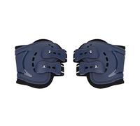 LKUREASDR Botas para la Pata Trasera del Caballo, Botas Transpirables y Ajustables Que absorben los Impactos para el Fetlock, Ideales para Salto; Forro de Neopreno Antideslizante con Carcasa (Metro)