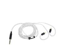LKUREASDR Cable de reemplazo para auriculares IE100 Pro, IE400 Pro e IE500 Pro: cable de audio estéreo de 3,5 mm con cobre chapado en plata, 1,2 m, sin enredos - cable de actualización