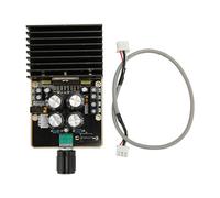 LKUREASDR Módulo de amplificador de potencia digital TDA7377, placa de amplificador estéreo de doble canal, amplificador de audio de alta potencia de 2x35 W con entrada de 3,5 mm y