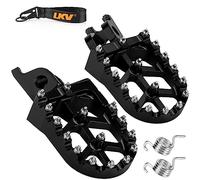 LKV Estriberas de pie para motocicleta compatible con Honda CR125 CR250 CRF150R CRF250R CRF250RALLY CRF250X CRF250RX CRF450R CRF450RX CRF450X CRF450L CRF250L CRF1000L