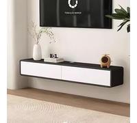 Lkvent Mueble TV Soporte Flotante Moderno for TV, Consola montada en la Pared con Puertas, Almacenamiento Espacioso for Sala de Estar y Oficina suspendido(Color10,120cm)