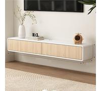 Lkvent Mueble TV Soporte Flotante Moderno for TV, Consola montada en la Pared con Puertas, Almacenamiento Espacioso for Sala de Estar y Oficina suspendido(Color6,120cm)