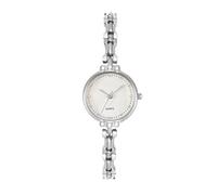 Lkvent Reloj Inteligente Relojes for Mujer, Moda de Lujo, Reloj de Pulsera de Cuarzo for Mujer, Vintage, pequeño, Elegante, Resistente al Agua. Deportivo(Silver)