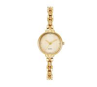 Lkvent Reloj Inteligente Relojes for Mujer, Moda de Lujo, Reloj de Pulsera de Cuarzo for Mujer, Vintage, pequeño, Elegante, Resistente al Agua. Deportivo(Gold)