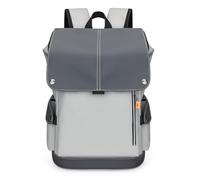 Lkvent trabajar Mochila for portátil, ideal for mochileros, for la oficina, compras, senderismo, viajes, negocios, universidad, deporte, mochilas escolares. De regreso a la escuela(Light Gray)