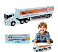 LKW Camión,Juguete de Transport Coches, Camion Transportador de Coches,Camiones de Juguete para Niños,Grande Modelo de Contenedor 1:64 Vehículos de Construcción Cumpleaño Regalos para 2 3 4 5 6 Años