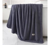 Lkw Ogechi Toalla de Baño Super Suave Lavable, 70x140 CM Extra Grande de Vellón de Coral para Ducha, Premium Altamente Absorbente de Secado Rápido