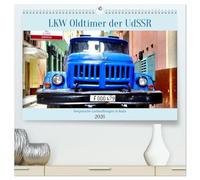LKW Oldtimer der UdSSR - Sowjetische Lastkraftwagen in Kuba (hochwertiger Premium Wandkalender 2026 DIN A2 quer), Kunstdruck in Hochglanz: LKW-Oldtimer der führenden Marken der UdSSR in Kuba