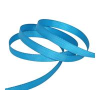 LKXHarleya 5 Yard Cinta de poliéster para Manualidades, 20mm Cinta de satén de Doble Cara para Envolver Regalos, Ramos de Flores y decoración de Bodas y Fiestas, Turquesa