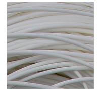 LKXHarleya 500 g de Material de reparación de Tejido de PE, ratán sintético Redondo de 4,5 mm para cestas, Bolsos, Muebles, sillas y Manualidades, Color Blanco