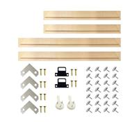 LKXHarleya Bastidores de Lienzo para armar uno Mismo, 50x60cm Kit de Marco de Madera para pósteres, Pinturas al óleo y decoración del hogar
