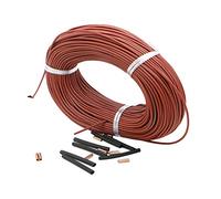 LKXHarleya Cable De CalefaccióN Por Suelo Radiante, Cable De CalefaccióN Radiante Por Infrarrojos PortáTil, Accesorio De Termostato De CalefaccióN Por Suelo Radiante Para Suelo CáLido, 100 M